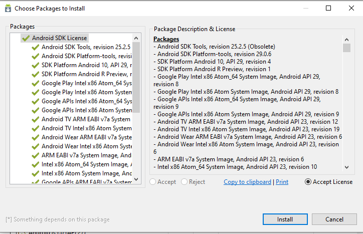 Install Android SDK Package_2