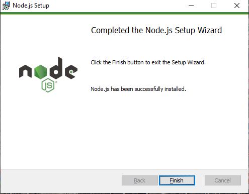 Downloading and Installation of NodeJS for Window machine 64 bit_11