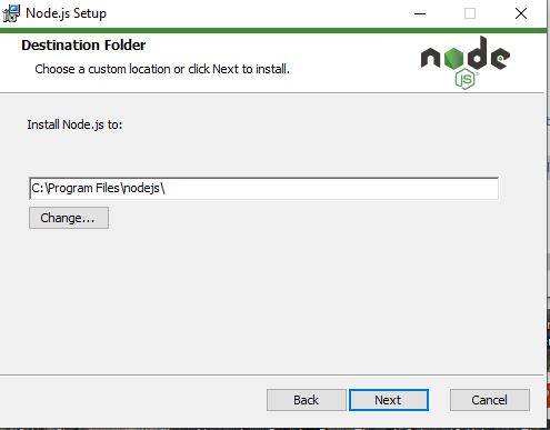Downloading and Installation of NodeJS for Window machine 64 bit_6
