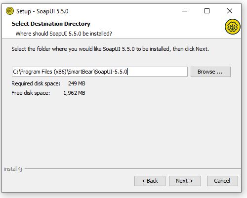 SoapUI 5.5.0 Open Source installation