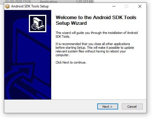 Download & Setup Android SDK_2