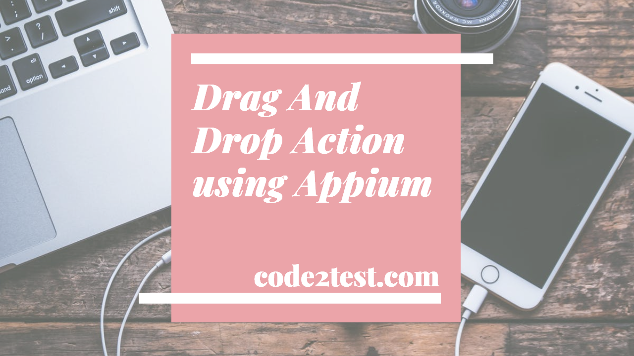 appium touch action drag and drop